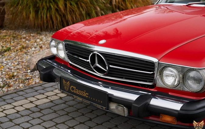 Mercedes-Benz SL cena 119000 przebieg: 267000, rok produkcji 1987 z Głogów Małopolski małe 596